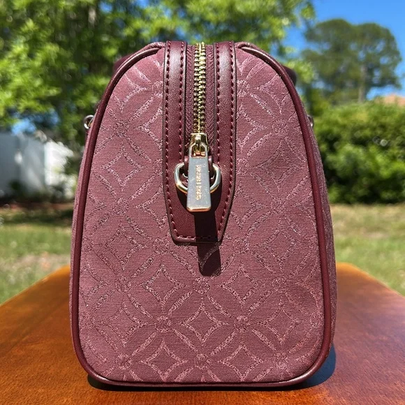 Michael Kors Burgundy Satchel - Picture 8 of 16